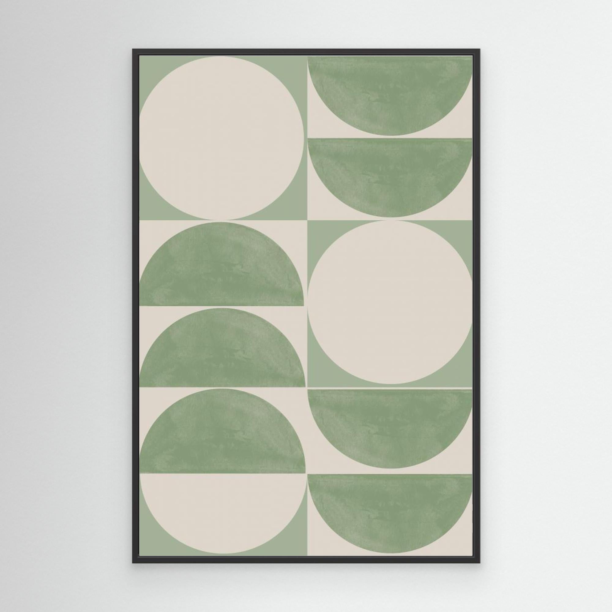 Mid Century Modern 01 by The Miuus Studio Canvas