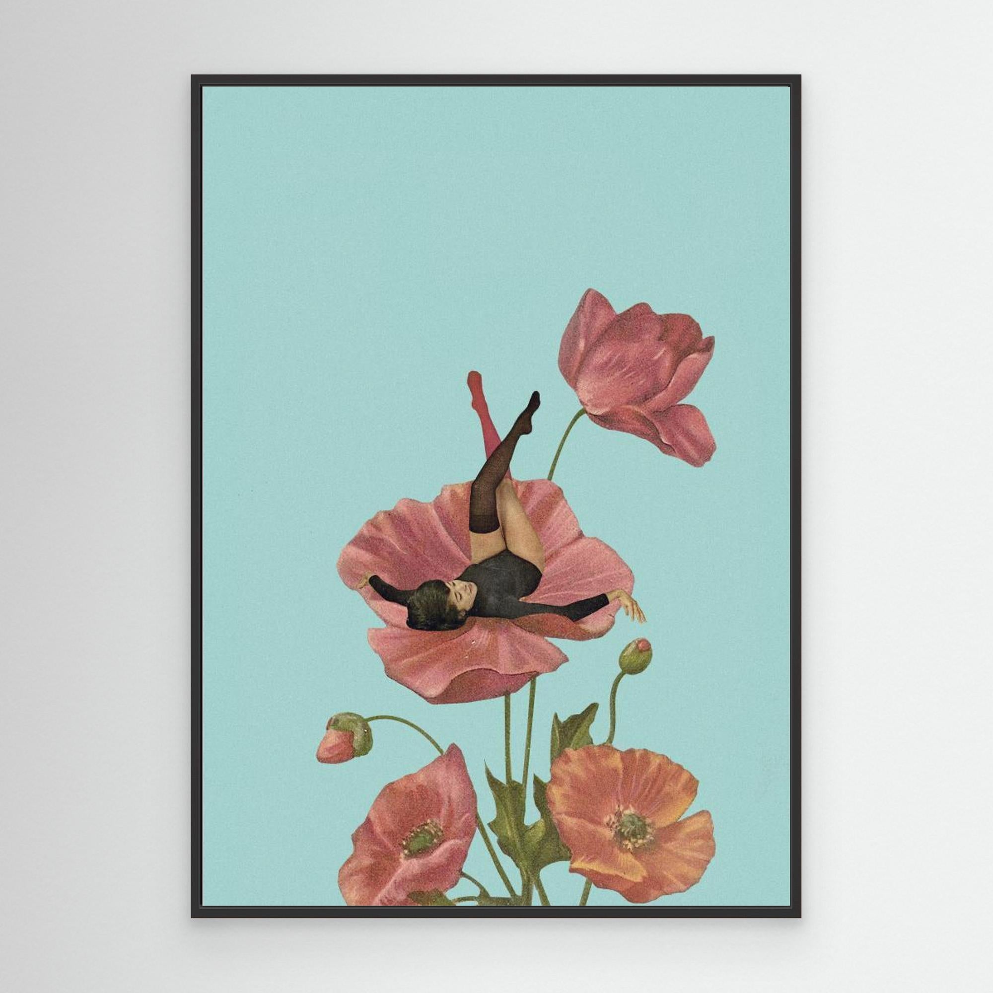 Colourful Dreamer by Maarten Léon Canvas